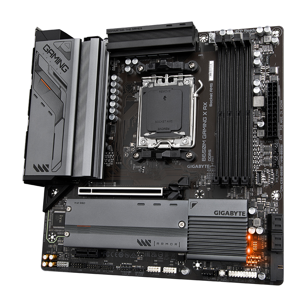Bekijk afbeelding 4 van Gigabyte AM5 B650M Gaming X AX - DDR5/2xM.2/2xDP/HDMI